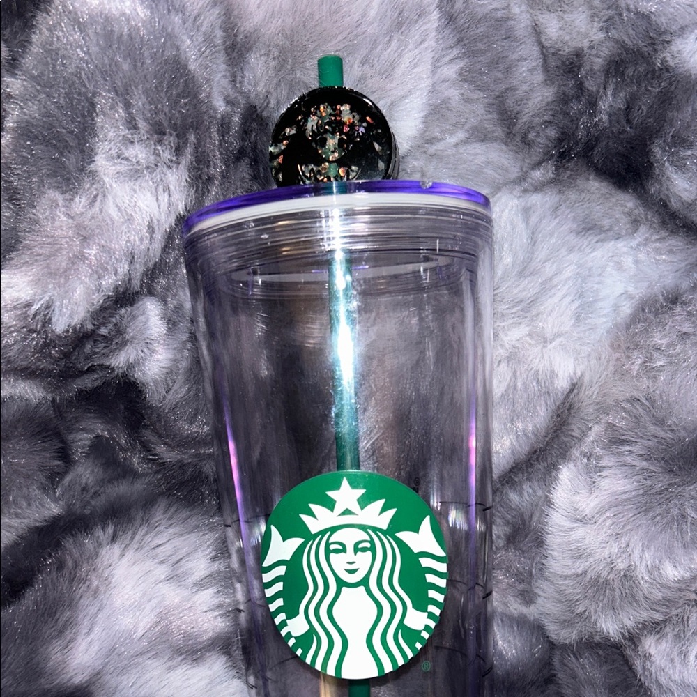 Sailor moon glittery straw topper